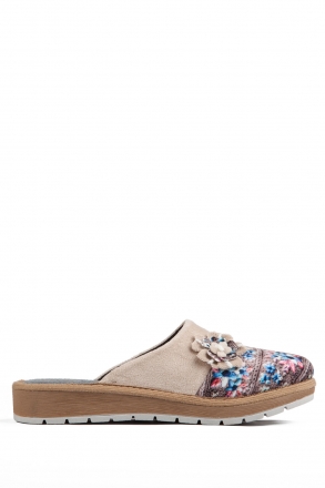 7305 Kifidis Best Kadın Terlik 35-41 Bej / Beige