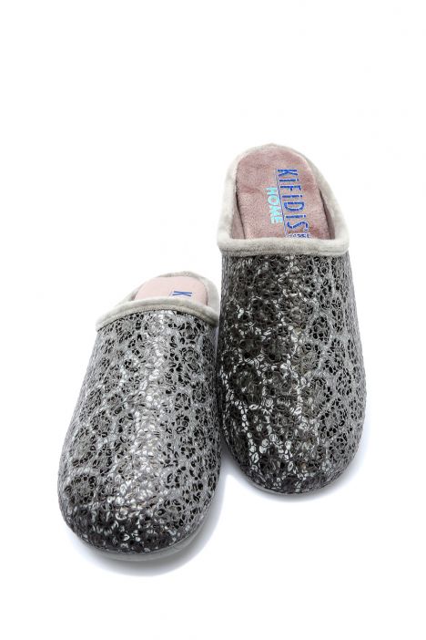 731183 Kifidis Home Kadın Ev Terliği 36-40 Gri / Gris 4