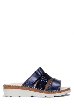 7459 Kifidis Best Kadın Terlik 35-41 Mavi / Blue