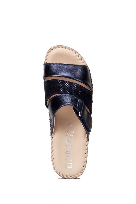 7459 Kifidis Best Kadın Terlik 35-41 Mavi / Blue