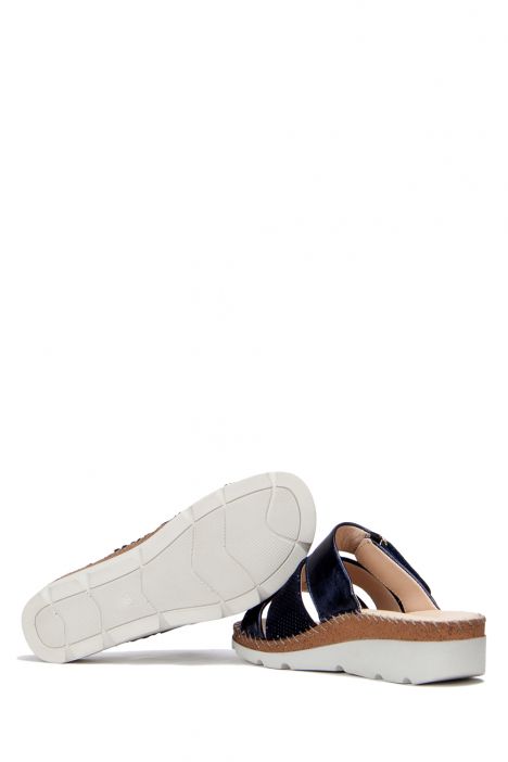 7459 Kifidis Best Kadın Terlik 35-41 Mavi / Blue