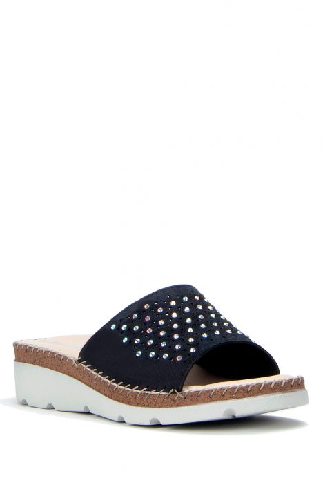 7496 Kifidis Best Kadın Terlik 35-41 Siyah / Black