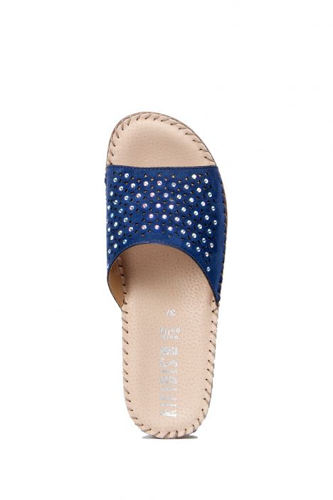 7496 Kifidis Best Kadın Terlik 35-41 Mavi / Blue