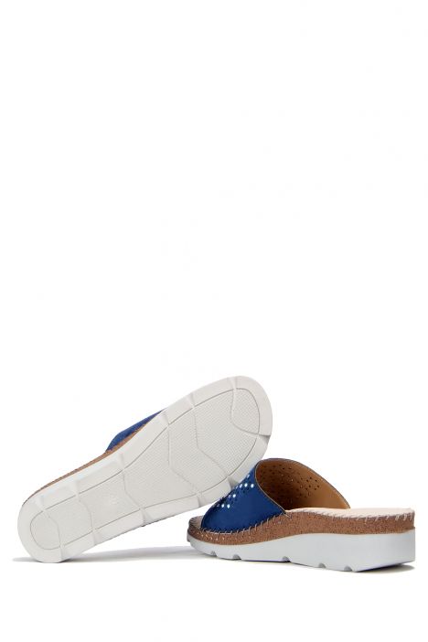 7496 Kifidis Best Kadın Terlik 35-41 Mavi / Blue