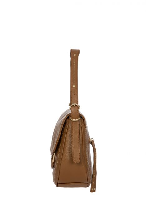 7508 Bric's Gondola Stella Deri Omuz Çantası 28x23x9 cm Taba/Tan Leather - 098
