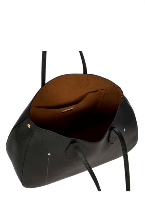 7513 Bric's Gondola Lavanda Deri Omuz Çantası 39x26x14 cm Siyah/Black - 001