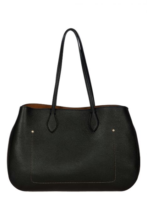 7513 Bric's Gondola Lavanda Deri Omuz Çantası 39x26x14 cm Siyah/Black - 001