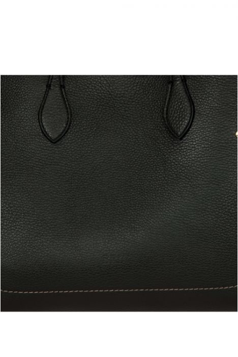 7513 Bric's Gondola Lavanda Deri Omuz Çantası 39x26x14 cm Siyah/Black - 001