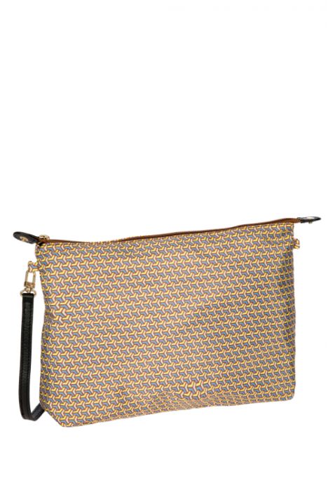 7513 Bric's Gondola Lavanda Deri Omuz Çantası 39x26x14 cm Siyah/Black - 001