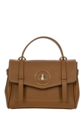 7514 Bric's Gondola Ninfea Deri El ve Omuz Çantası 25x18x10 cm Taba/Tan Leather - 098