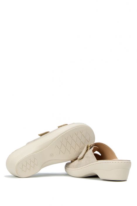 7516 Kifidis Best Kadın Terlik 35-41 Bej / Beige