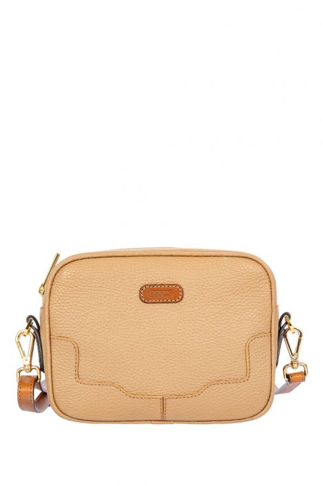 7534 Brics Perla Omuz Çantası 21x15x6,5 cm Beige/Maple-Tobacco - 494