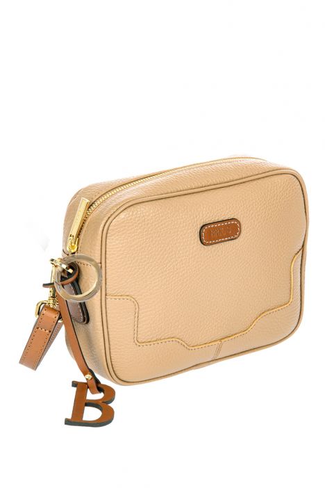 7534 Brics Perla Omuz Çantası 21x15x6,5 cm Beige/Maple-Tobacco - 494