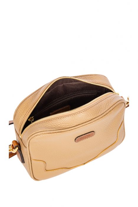 7534 Brics Perla Omuz Çantası 21x15x6,5 cm Beige/Maple-Tobacco - 494