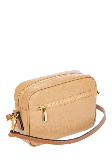 7534 Brics Perla Omuz Çantası 21x15x6,5 cm Beige/Maple-Tobacco - 494
