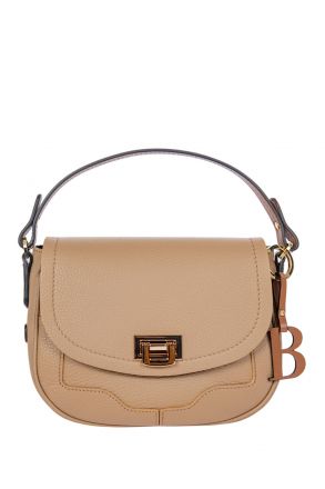 7560 Brics Perla El ve Omuz Çantası 23x17x8 cm Beige/Maple-Tobacco - 494