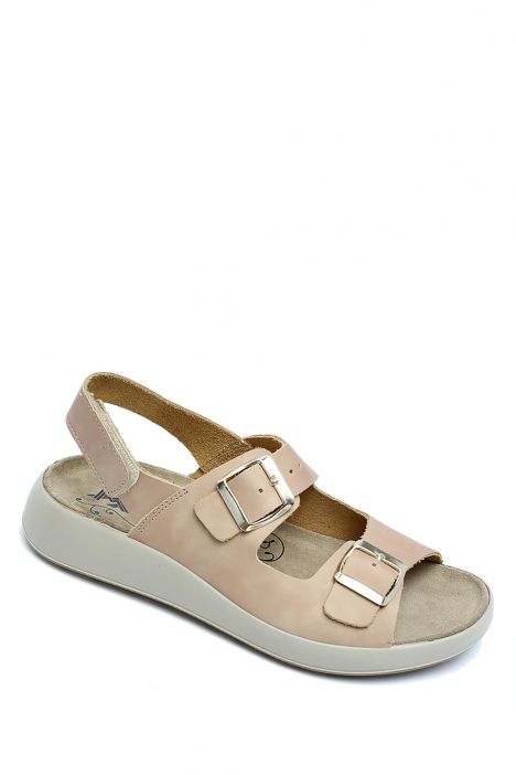 75707 Imac Palmer Kadın Çift Bantlı Anatomik Sandalet 35-41 Bej/Beige 3836/033 Beige