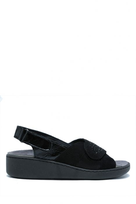757270 Imac Dayana Kadın Dolgu Topuklu Anatomik Sandalet 35-41 Siyah/Nero 4200/011