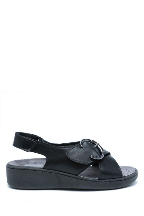 757280 Imac Dayana Kadın Dolgu Topuklu Anatomik Sandalet 35-41 Siyah/Nero 1400/011