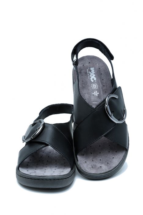 757280 Imac Dayana Kadın Dolgu Topuklu Anatomik Sandalet 35-41 Siyah/Nero 1400/011