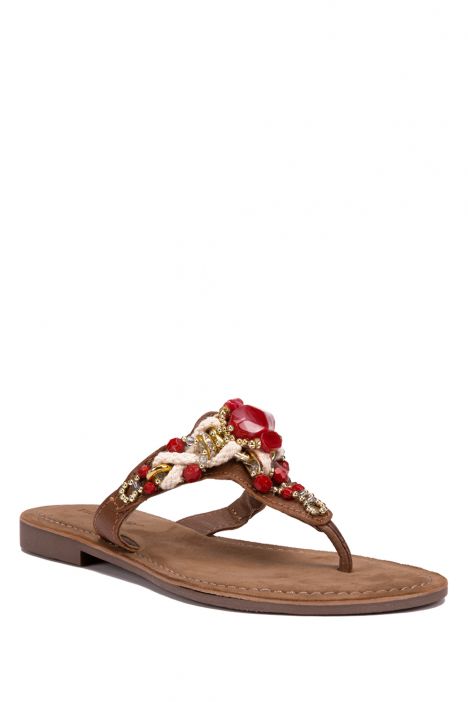 7601 Valleverde Kadın Terlik 35-41 Kırmızı / Rosso