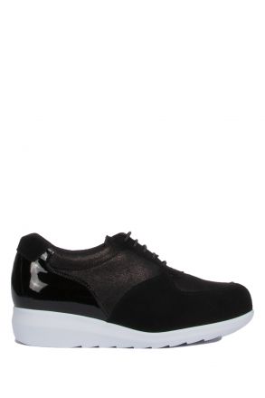 7673-H Pinosos Kadın Ayakkabı 36-41 Siyah / Black