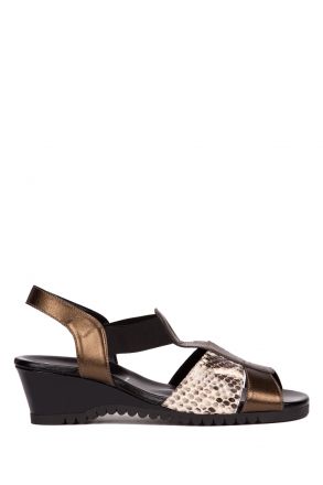 7680 Valleverde Kadın Sandalet 35-41 Siyah / Nero