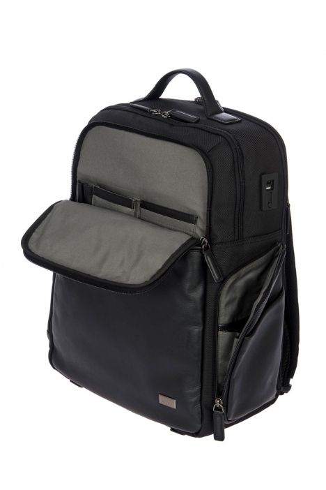 7701 Bric's Monza Sırt Çantası 35x45x17 cm Siyah / Black