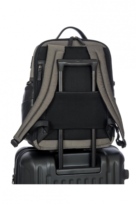 7701 Bric's Monza Sırt Çantası 35x45x17 cm Gri / Grey