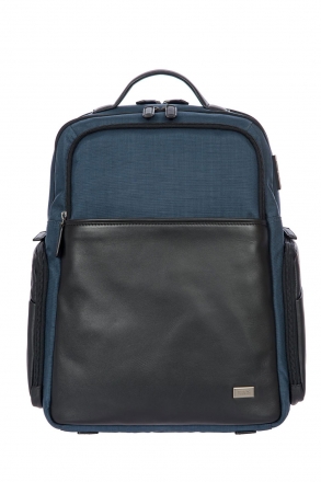 7701 Bric's Monza Sırt Çantası 35x45x17 cm Lacivert / Navy Blue