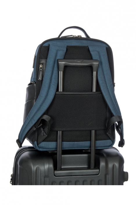 7701 Bric's Monza Sırt Çantası 35x45x17 cm Lacivert / Navy Blue