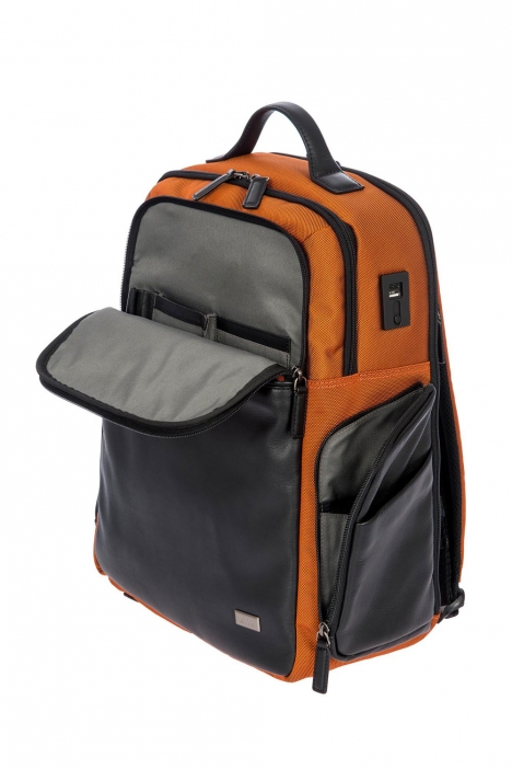 7701 Bric's Monza Sırt Çantası 35x45x17 cm Turuncu / Orange