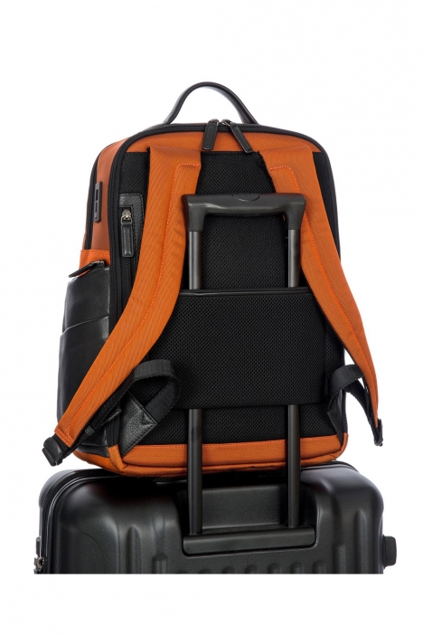 7701 Bric's Monza Sırt Çantası 35x45x17 cm Turuncu / Orange