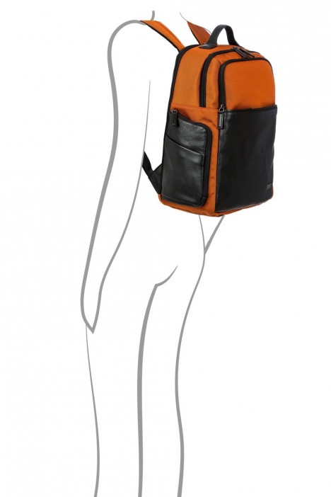 7701 Bric's Monza Sırt Çantası 35x45x17 cm Turuncu / Orange