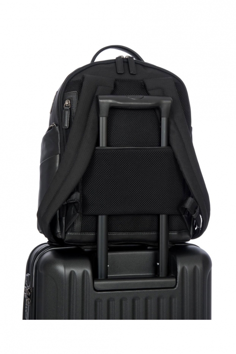 7702 Bric's Monza Sırt Çantası 32x40x16 cm Siyah / Black