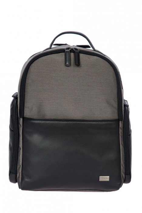 7702 Bric's Monza Sırt Çantası 32x40x16 cm Gri / Grey