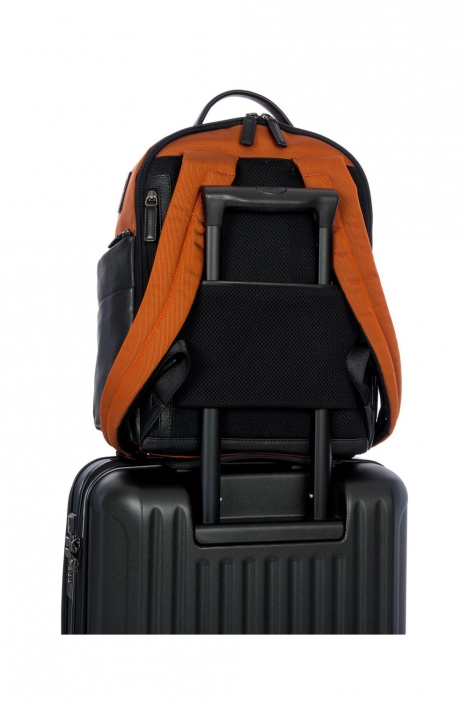 7702 Bric's Monza Sırt Çantası 32x40x16 cm Turuncu / Orange