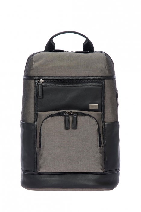 7703 Bric's Monza Sırt Çantası 30x43x18 cm Gri / Grey