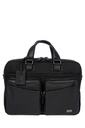 7704 Bric's Monza Evrak Çantası 40x28x13 cm Siyah / Black