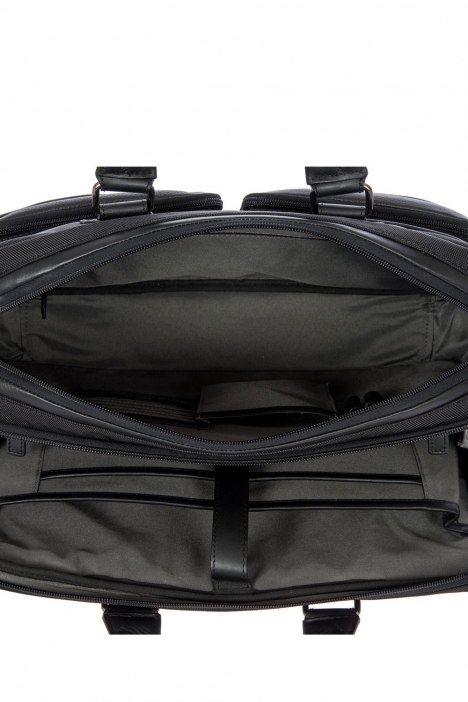 7704 Bric's Monza Evrak Çantası 40x28x13 cm Siyah / Black