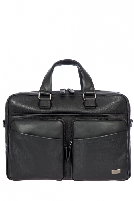 7704 Bric's Torino Evrak Çantası 40x28x13 cm Siyah / Black