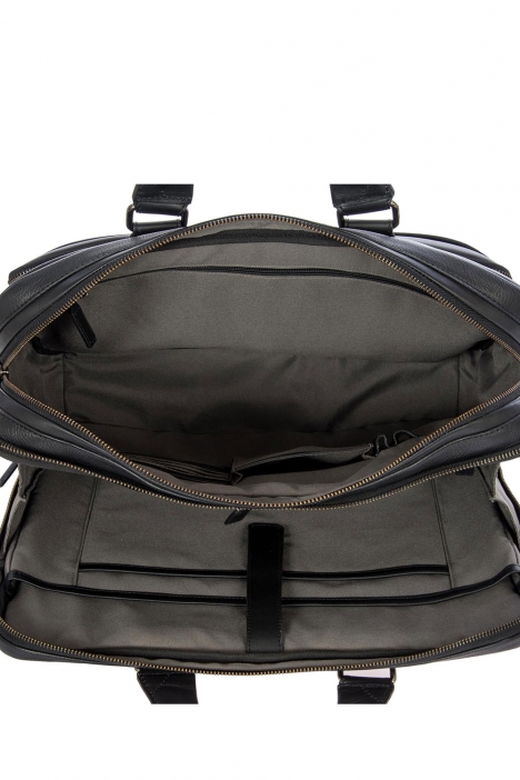 7704 Bric's Torino Evrak Çantası 40x28x13 cm Siyah / Black