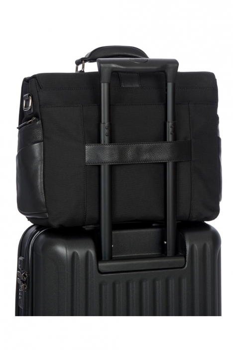 7706 Bric's Monza Evrak Çantası 40x30x17 cm Siyah / Black