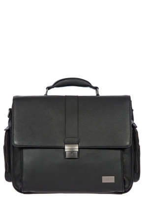 7706 Bric's Torino Evrak Çantası 40x30x17 cm Siyah / Black