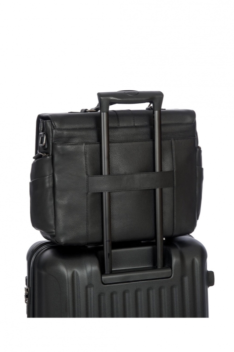 7706 Bric's Torino Evrak Çantası 40x30x17 cm Siyah / Black