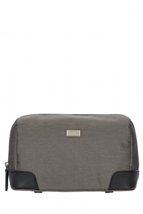 7707 Bric's Monza Kozmetik Çantası 25x15x10 cm Gri / Grey