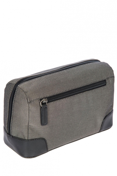 7707 Bric's Monza Kozmetik Çantası 25x15x10 cm Gri / Grey