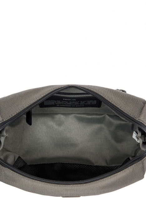 7707 Bric's Monza Kozmetik Çantası 25x15x10 cm Gri / Grey