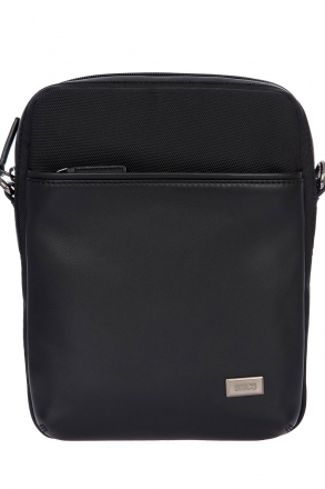7708 Bric's Monza Omuz Çantası 21x28x6,5 cm Siyah / Black