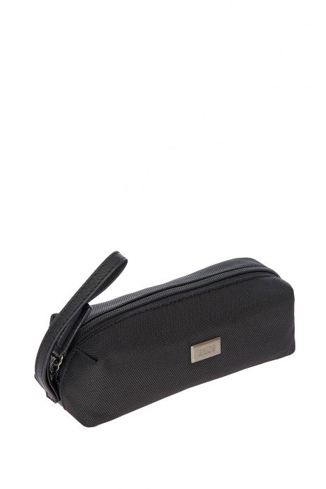 7711 Bric's Monza Kalemlik 21x7x7 cm Siyah / Black